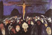 Edvard Munch Jesus oil painting